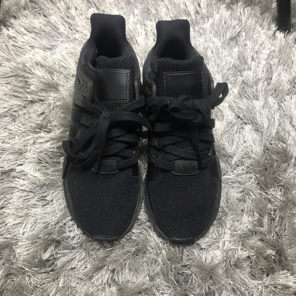 Adidas Boys EQT black sneakers